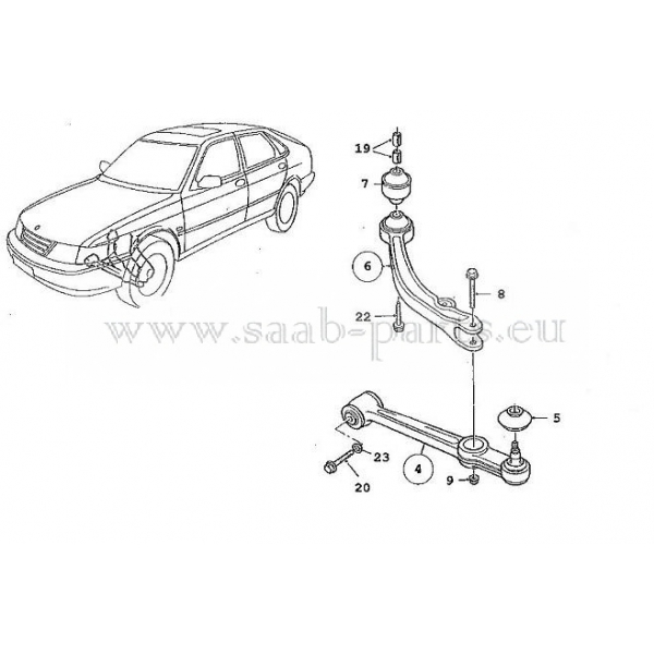 saab 4448431 4248449...