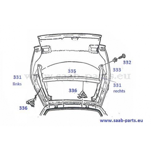 saab 9087420 9087412...