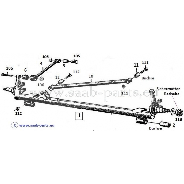 saab parts 900-1 ( 1988-1993...