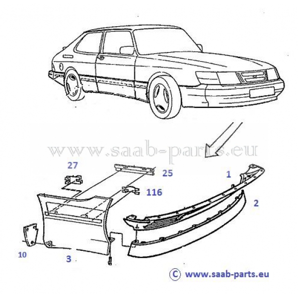 Saab parts ...