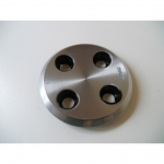 Radkappe Edelstahl ( 200 mm ) 15 Zoll Stahlfelge 99-...