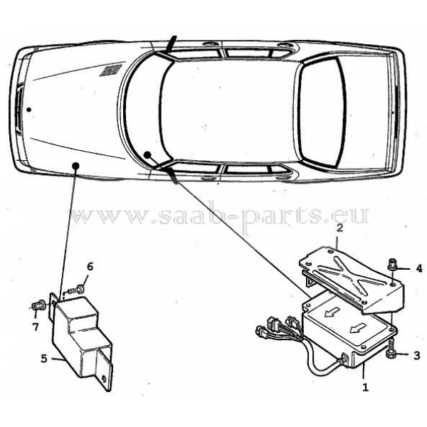    Saab Teile   900 Typ 1 (...