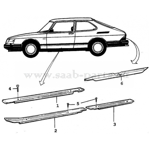      900 Typ 1    interior sills/entry  