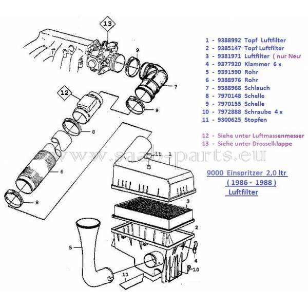      9000    engine air system filter...