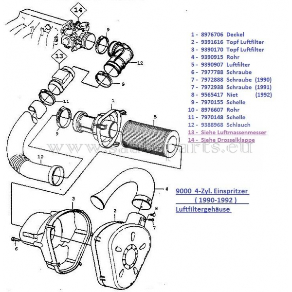      9000    engine air system filter...