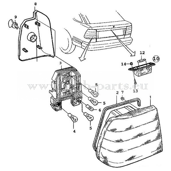 9000 electric lightning rear...