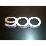 Emblem Heckklappe  "900"