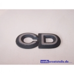 Emblem  Heckklappe   " CD "  9000  (1985-1993)