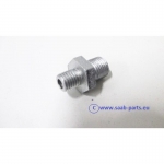 Nippel - l i n k s  - Verschraubung Kraftstoffleitung an...