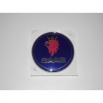Emblem Motorhaube " Saab " Original neu