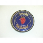 Emblem Radkappe fr Alufelge  "SAAB-SCANIA...