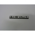 Emblem Heckklappe  "2,1-16VALVE"  900-1...