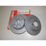 Bremsscheibe hinten Sport gelocht    Marke Zimmermann (...